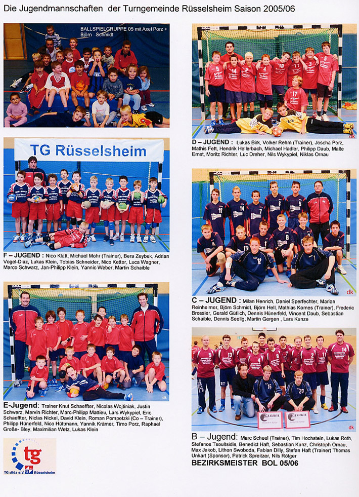 Jugendmannschaften 2005 / 2006
